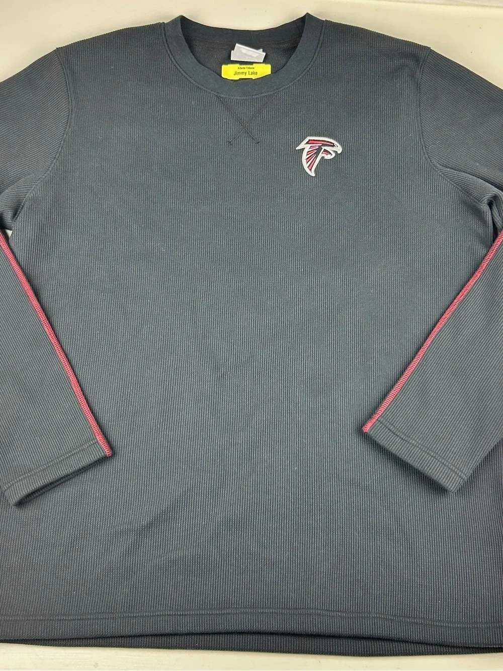 Atlanta Falcons Thermal Mens Large Black Nike On Field Team Issued Jimmy Lake